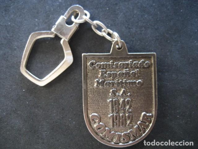 Coleccionismo de llaveros: LLAVERO COMISARIADO ESPA&Ntilde;OL MARITIMO 1942 - 1982 - Foto 2