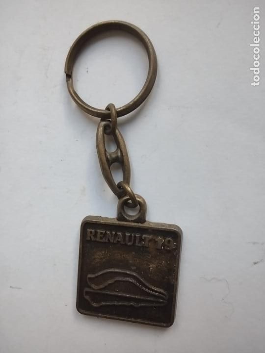 Coleccionismo de llaveros: LLAVERO RENAULT 19 &mdash; LLAV-10920 - B-265 &mdash; METAL VINTAGE KEYRING