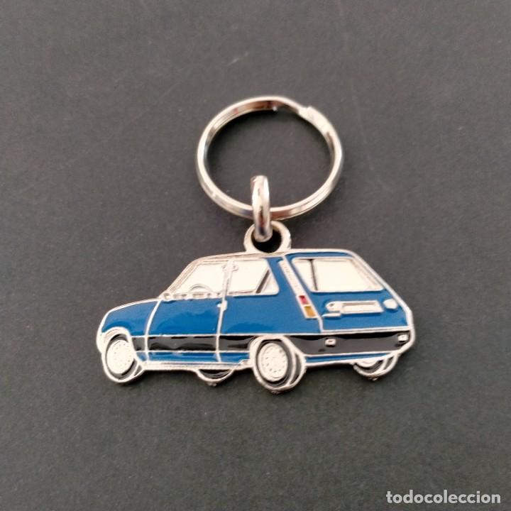 Coleccionismo de llaveros: llavero renault 5 azul
