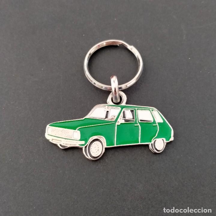 Coleccionismo de llaveros: llavero renault 6 verde