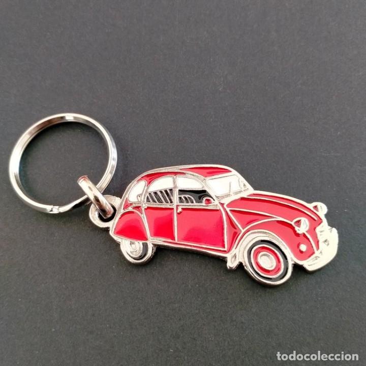 Coleccionismo de llaveros: llavero citroen 2 cv