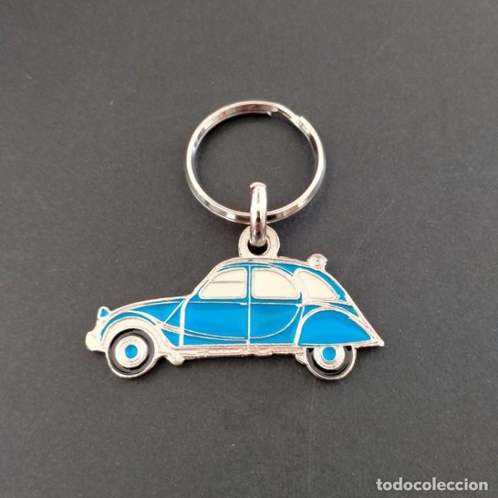 Coleccionismo de llaveros: llavero citroen 2 cv