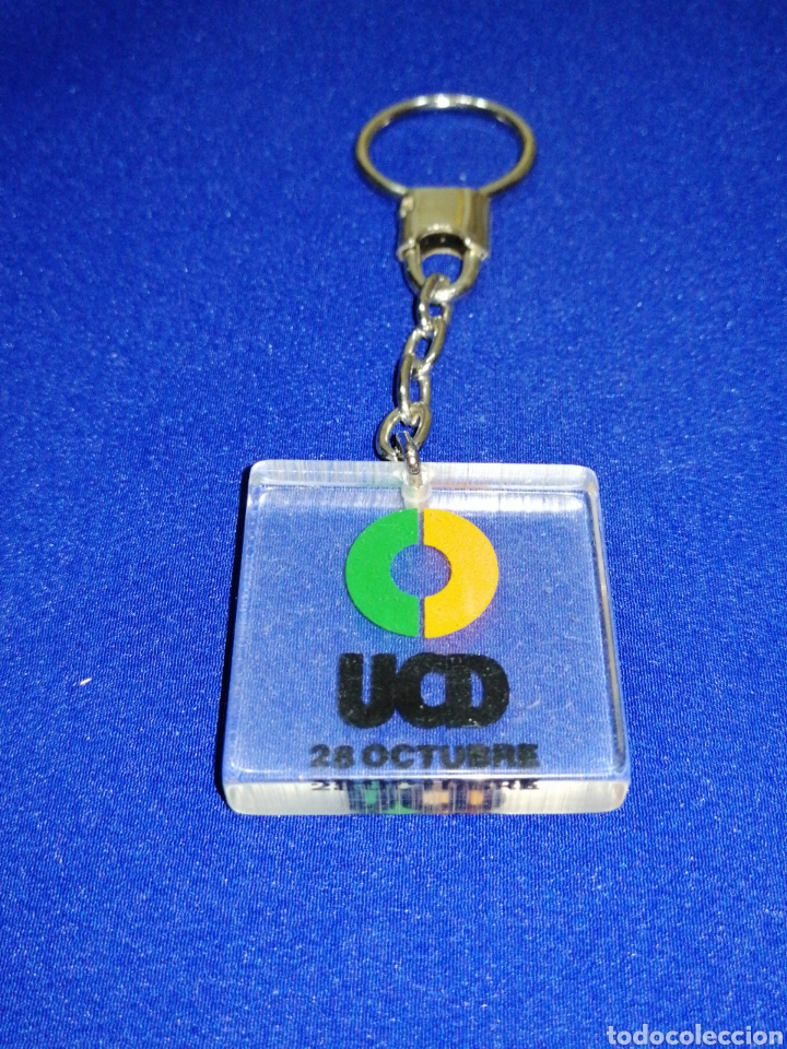 Collection of Keychains: UNION DE CENTRO DEMOCR&Aacute;TICO UCD LLAVERO POL&Iacute;TICO