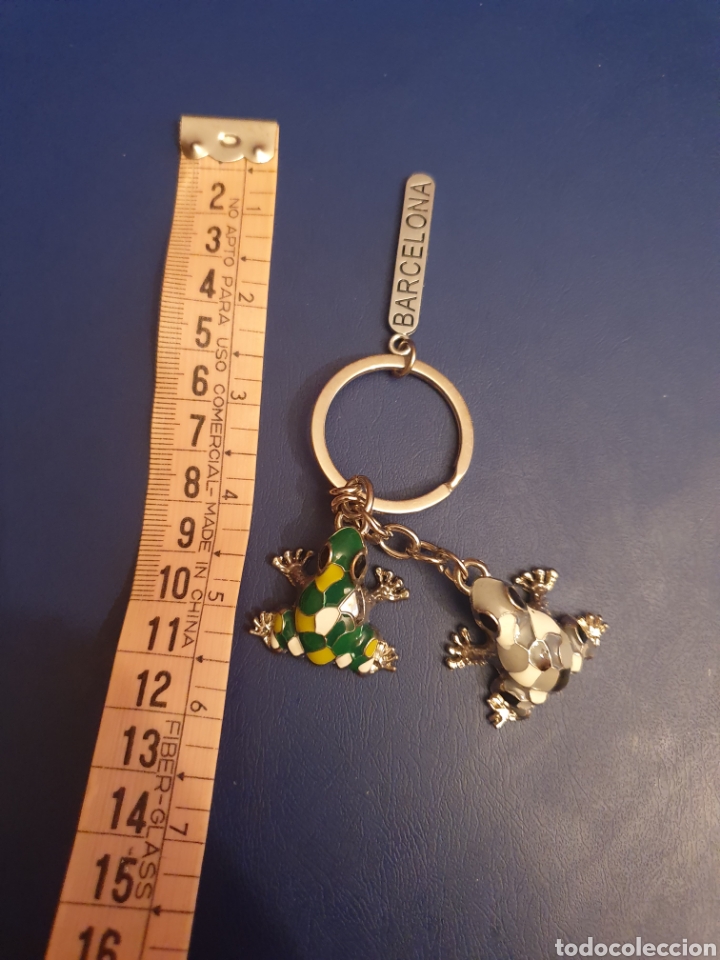 Coleccionismo de llaveros: LLAVERO RANAS GAUDI BARCELONA PARK G&Uuml;ELL