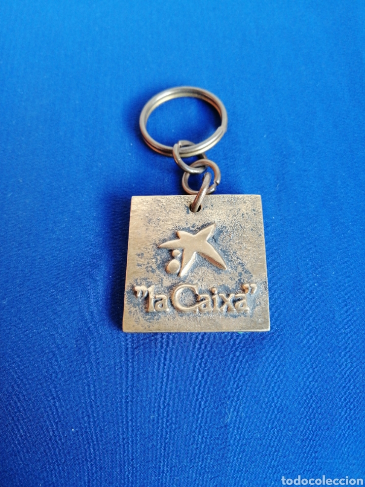 Collection of Keychains: LA CAIXA BANCO LLAVERO PUBLICIDAD