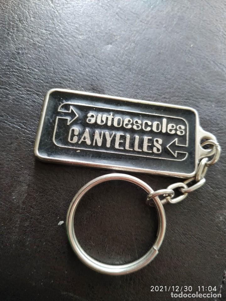 Coleccionismo de llaveros: Llavero keychain autoescuela Canyelles Barcelona