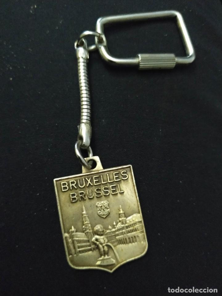 Coleccionismo de llaveros: Llavero key chain B&eacute;lgica Bruselas Brussels Brussels monumento