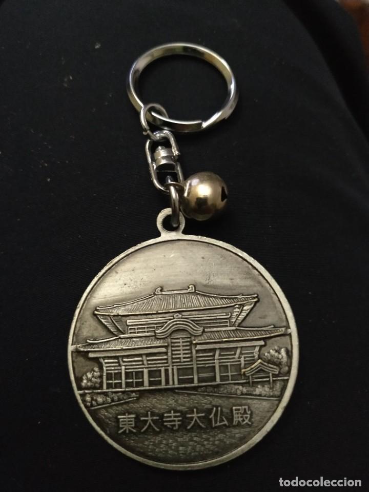 Coleccionismo de llaveros: Llavero keychain motivo China monumento China con Buda