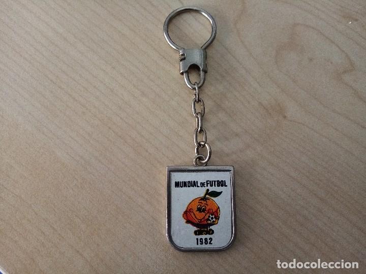 Coleccionismo de llaveros: Llavero Mundial de futbol 1982 Naranjito_1982