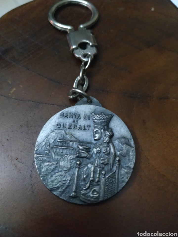 Coleccionismo de llaveros: Llavero keychain Virgen religioso Santa Mar&iacute;a de Queralt Mare de Deu