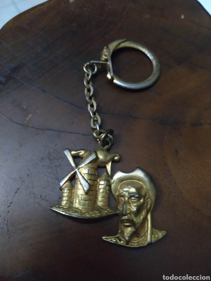 Collezionismo di Portachiavi: Llavero antiguo Don Quijote de la Mancha Cervantes y los molinos