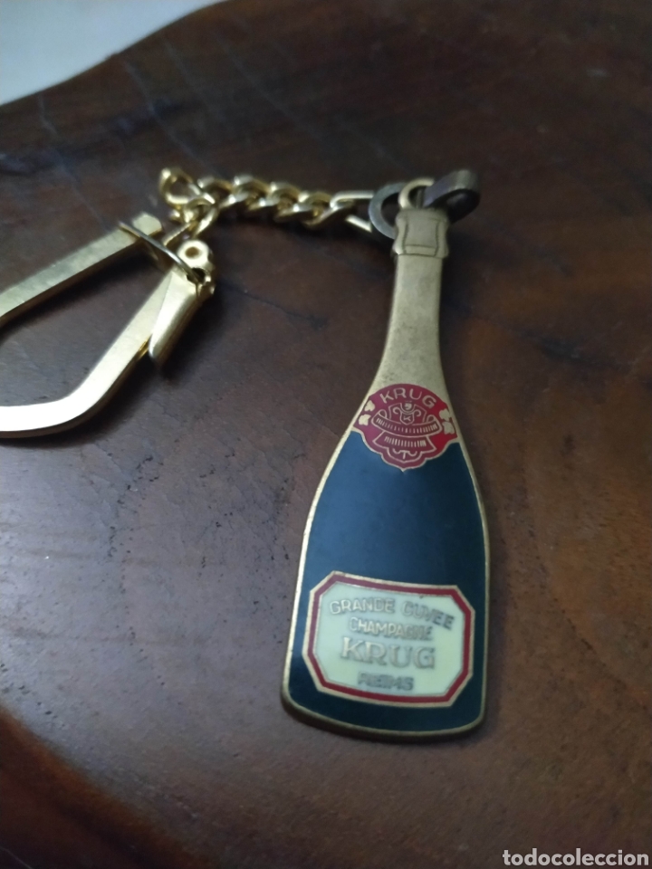 Coleccionismo de llaveros: Llavero keychain chande Cubi champagne Krug Rennes cava