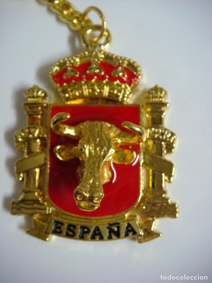 Coleccionismo de llaveros: LLAVERO TAURINO ESPA&Ntilde;A AL DORSO ESCUDO DE ESPA&Ntilde;A