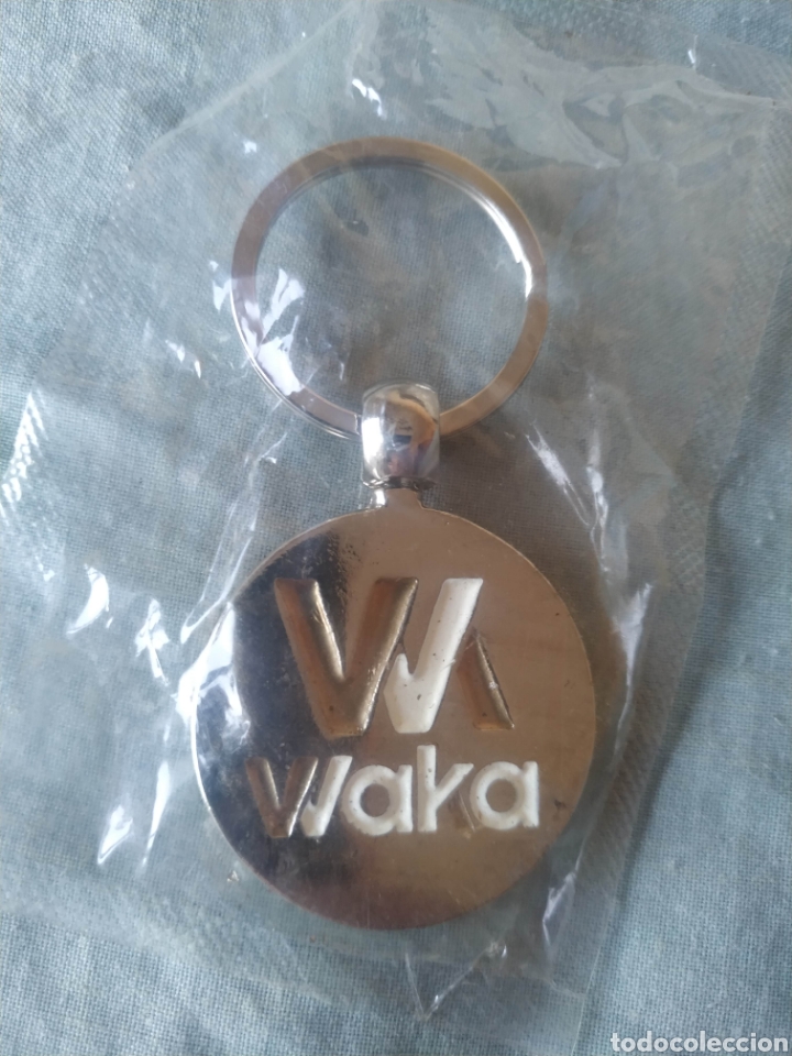 Coleccionismo de llaveros: Llavero key chain disco discoteca Waka segundo aniversario Sabadell