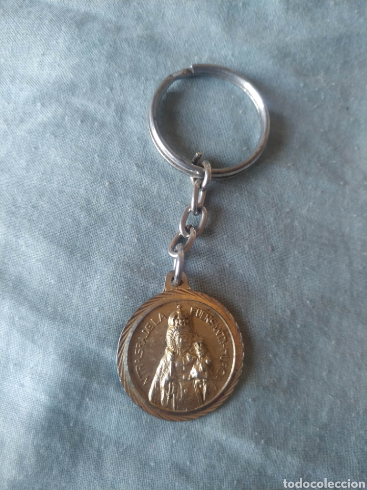 Coleccionismo de llaveros: Llavero key chain Virgen Santo Nuestra Se&ntilde;ora Fuensanta Murcia San Benito reverso