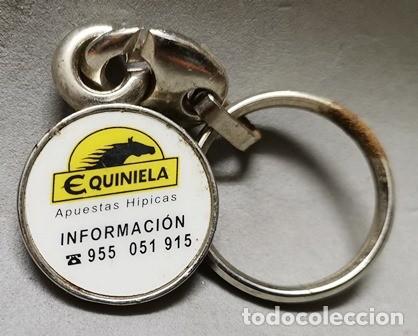 Coleccionismo de llaveros: LLAVERO DE METAL ESMALTADO &euro; QUINIELA APUESTAS HIPICAS - LLAV-16354 - B-565