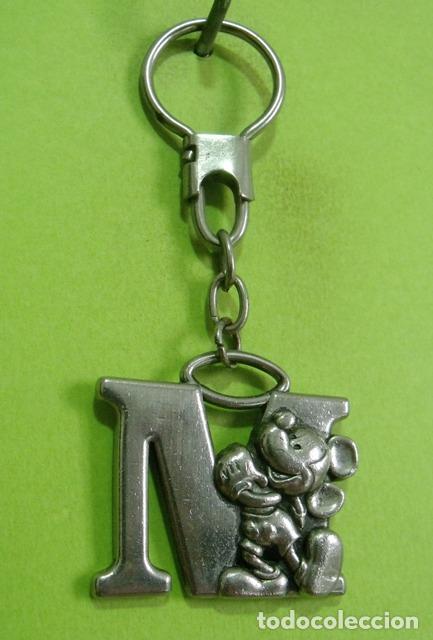 Coleccionismo de llaveros: Llavero Figura Metal Rat&oacute;n Mickey Mouse Letra G - Disney