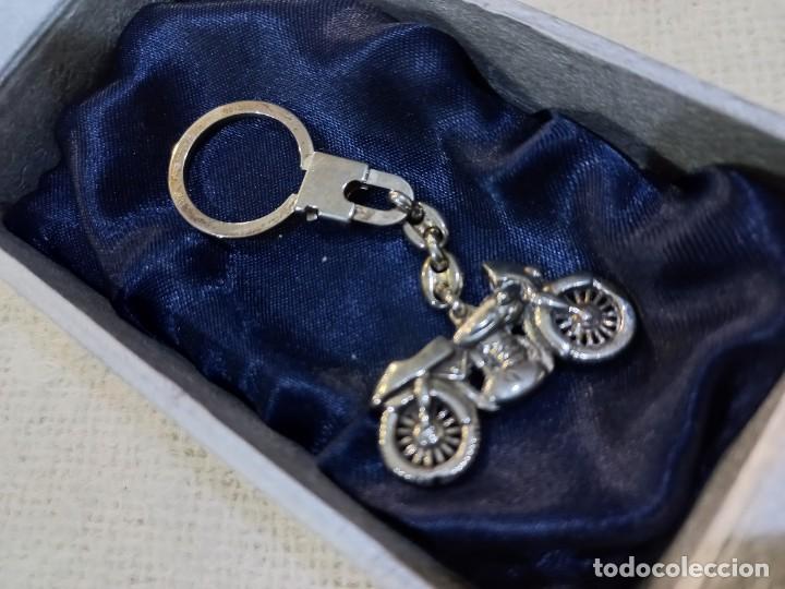 Coleccionismo de llaveros: LLAVERO ( PLATA DE LEY ) MOTOCICLETA - Foto 9