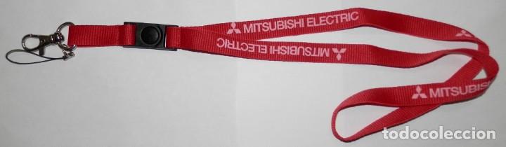 Coleccionismo de llaveros: LLAVERO CINTA DE CUELLO PUBLICITARIO -MITSUBISHI ELECTRIC