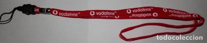 Coleccionismo de llaveros: LLAVERO CINTA DE CUELLO PUBLICITARIO -VODAFONE