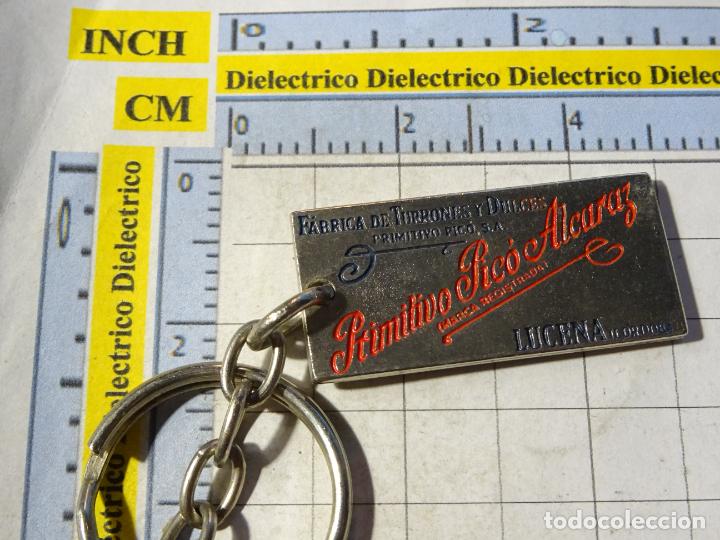 Coleccionismo de llaveros: LLAVERO DE TURRONES PRIMITIVO PIC&Oacute;. LUCENA C&Oacute;RDOBA