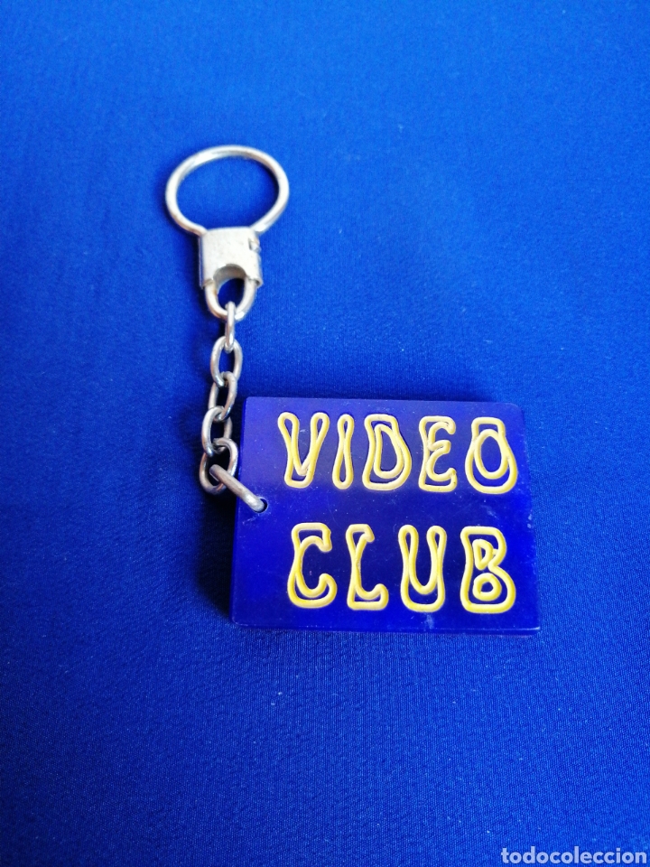 Colecionismo de porta-chaves: VIDEOCLUB CASABLANCA (VALENCIA) LLAVERO PUBLICIDAD