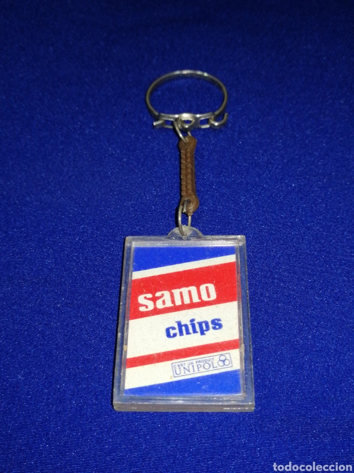 Collectionnisme de portes-cl&eacute;s: SAMO CHIPS LLAVERO PUBLICIDAD FRANCIA