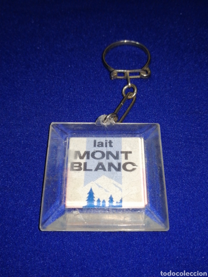 Collectionnisme de portes-cl&eacute;s: LECHE MONT BLANC LLAVERO PUBLICIDAD FRANCIA