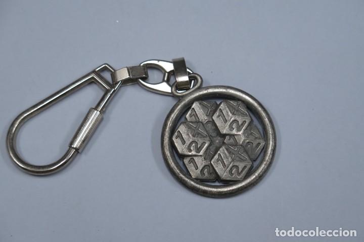 Sammlung von Schl&uuml;sselanh&auml;ngern: LLAVERO. QUINIELA. PATRONATO DE APUESTAS MUTUAS BENEFICAS