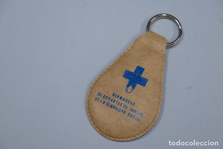 Colecionismo de porta-chaves: LLAVERO. HERMANADAD DONANTES DE SANGRE SEGURIDAD SOCIAL