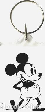 Coleccionismo de llaveros: llavero personalizado walt disney mickey mouse original byn