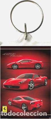 Coleccionismo de llaveros: llavero personalizado ferrari autos poster