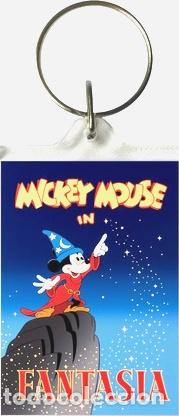 Coleccionismo de llaveros: llavero personalizado disney mickey mouse fantasia poster