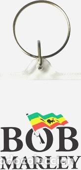 Coleccionismo de llaveros: llavero personalizado bob marley logo