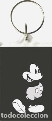 Coleccionismo de llaveros: llavero personalizado walt disney mickey mouse byn