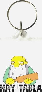 Coleccionismo de llaveros: llavero personalizado jasper hay tabla simpsons texto