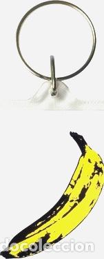 Coleccionismo de llaveros: llavero personalizado andy warhol banana