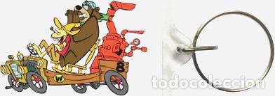Coleccionismo de llaveros: llavero personalizado hanna barbera peluca los autos locos