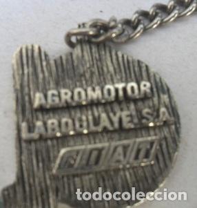 Coleccionismo de llaveros: llavero antiguo fiat agencia 128 600 laboulaye iava 125