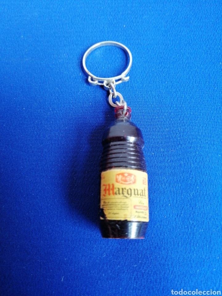 Collectionnisme de portes-cl&eacute;s: BOTELLA MARGUAT LLAVERO PUBLICIDAD FRANCIA
