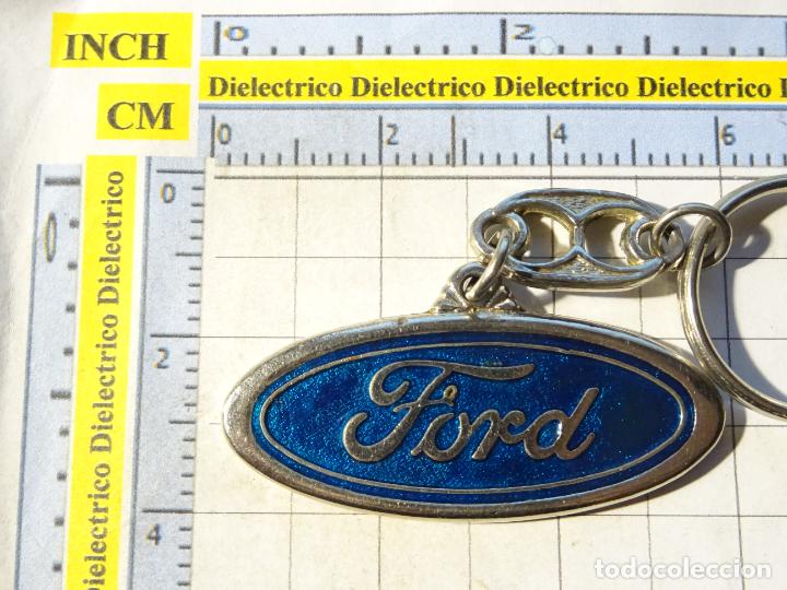 Colecionismo de porta-chaves: LLAVERO DE COCHES MOTOS. FORD, CONCESIONARIOS DE TORREMOLINOS M&Aacute;LAGA