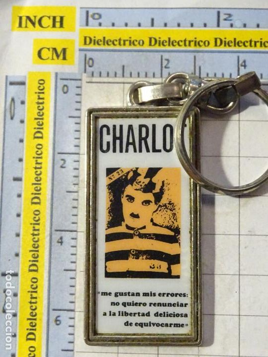 Coleccionismo de llaveros: LLAVERO DE CINE. CHARLOT - Foto 1