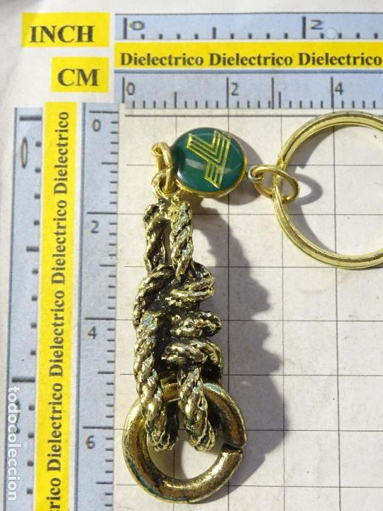 Collection of Keychains: LLAVERO DE BARCOS NAVIERAS. TRASMEDITERRANEA. NUDO MARINERO