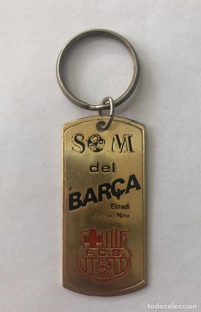 Sammlung von Schl&uuml;sselanh&auml;ngern: LLAVERO BARCA - FCB -SOM DEL BARCA - BARCELONA