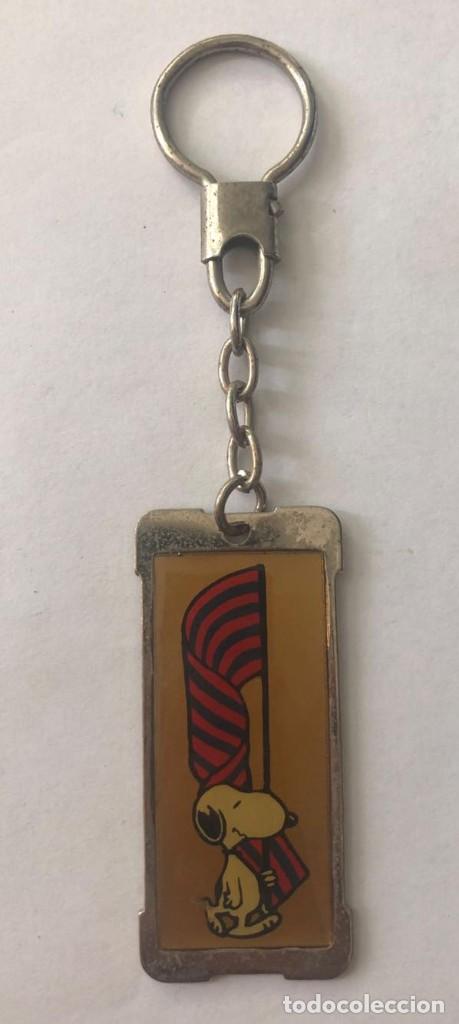 Coleccionismo de llaveros: LLAVERO FCB - SNOOPY - BARCELONA - BARCA