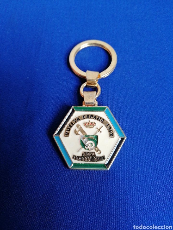 Colecionismo de porta-chaves: UMSV GUARDIA CIVIL VUELTA ESPA&Ntilde;A 1989 LLAVERO