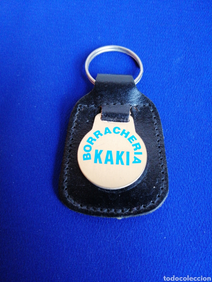 Collectionnisme de portes-cl&eacute;s: BORRACHERA KAKI LLAVERO PUBLICIDAD