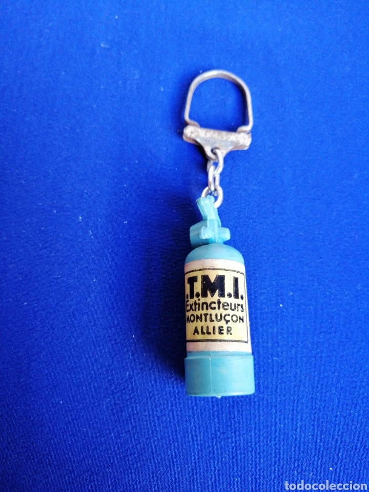Collectionnisme de portes-cl&eacute;s: EXTINTOR T. M. I LLAVERO PUBLICIDAD FRANCIA