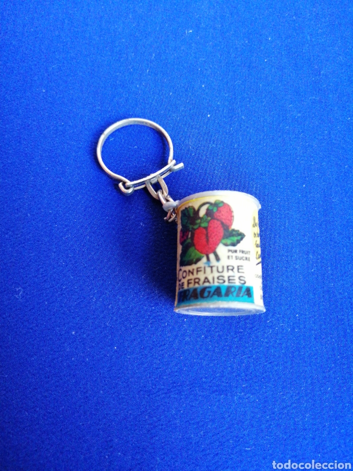 Collectionnisme de portes-cl&eacute;s: CONFITURE DE FRAISES FRAGARIA LLAVERO PUBLICIDAD FRANCIA