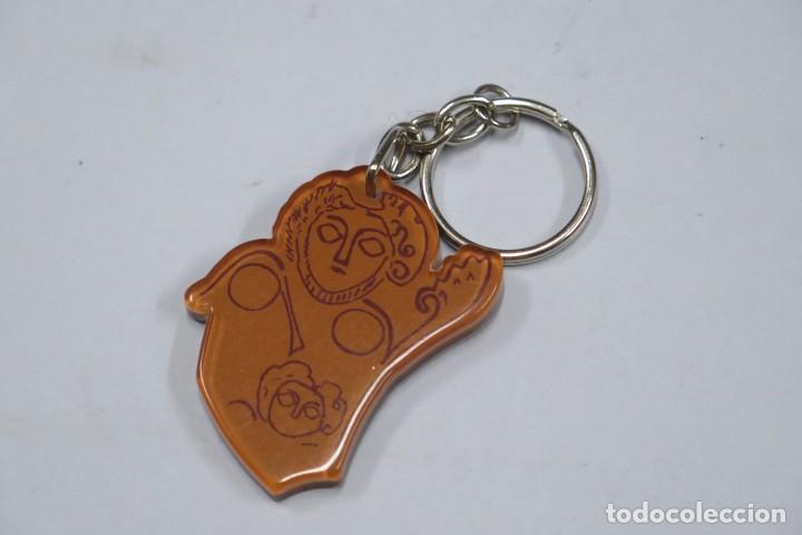 Sammlung von Schl&uuml;sselanh&auml;ngern: LLAVERO. RECOPOLIS. CIUDAD VISIGODA